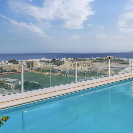 Malta Pool Penthouse Apartment Is-Swieqi
